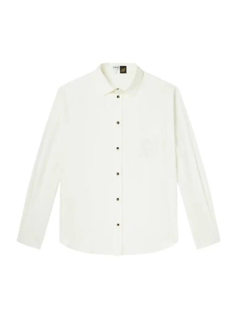 Loewe Paula's Ibiza Anagram-Embroidered Lyocell-Poplin Shirt - Men
