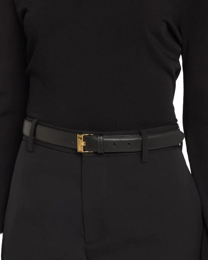 Bottega Veneta Leather Watch Belt