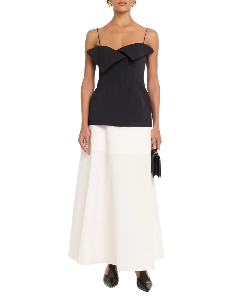 FForme Deeta Flared Cotton Skirt