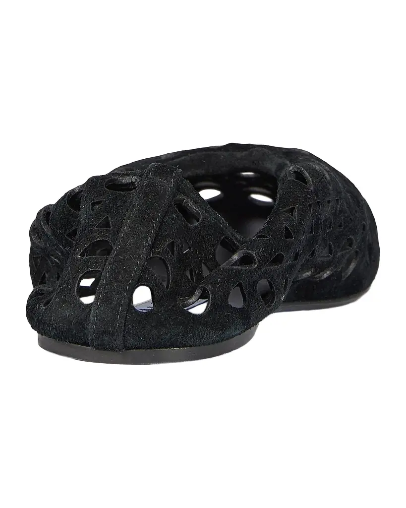 ALAIA Neo Vienne Suede Slippers