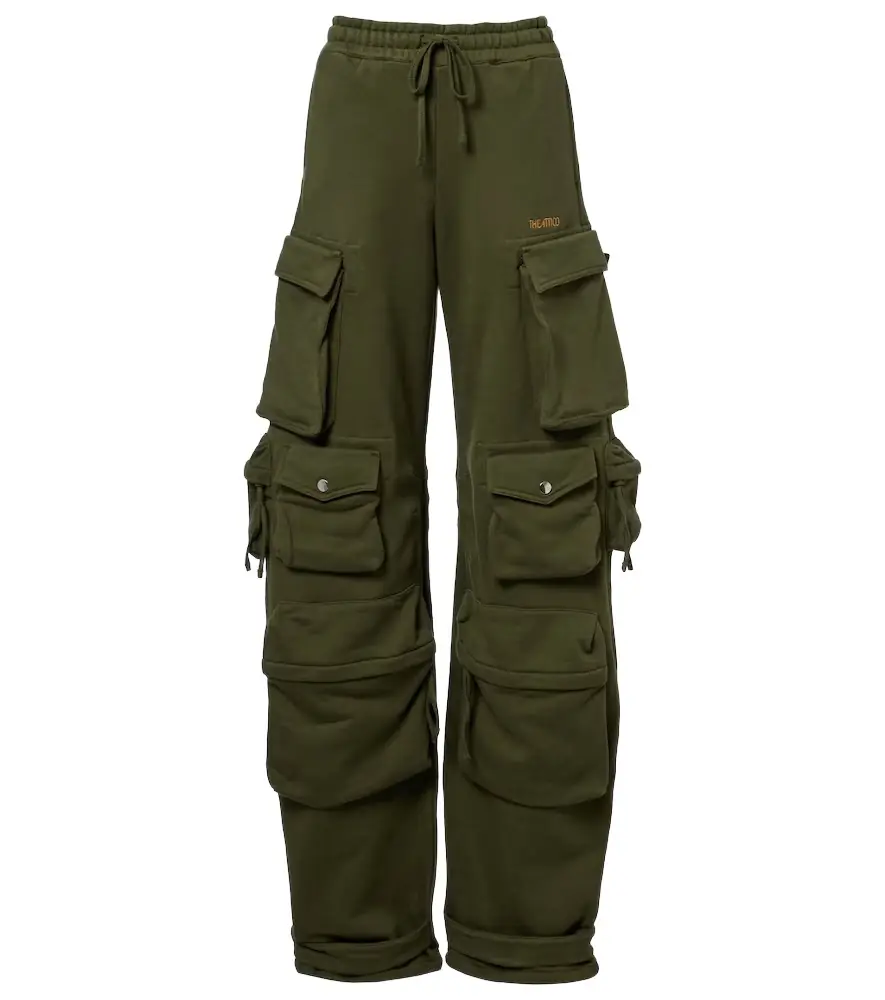 The Attico Cotton jersey sweatpants