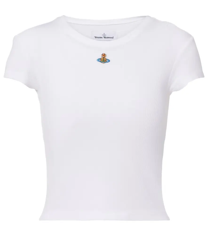 Vivienne Westwood Baby Peru Orb jersey T-shirt