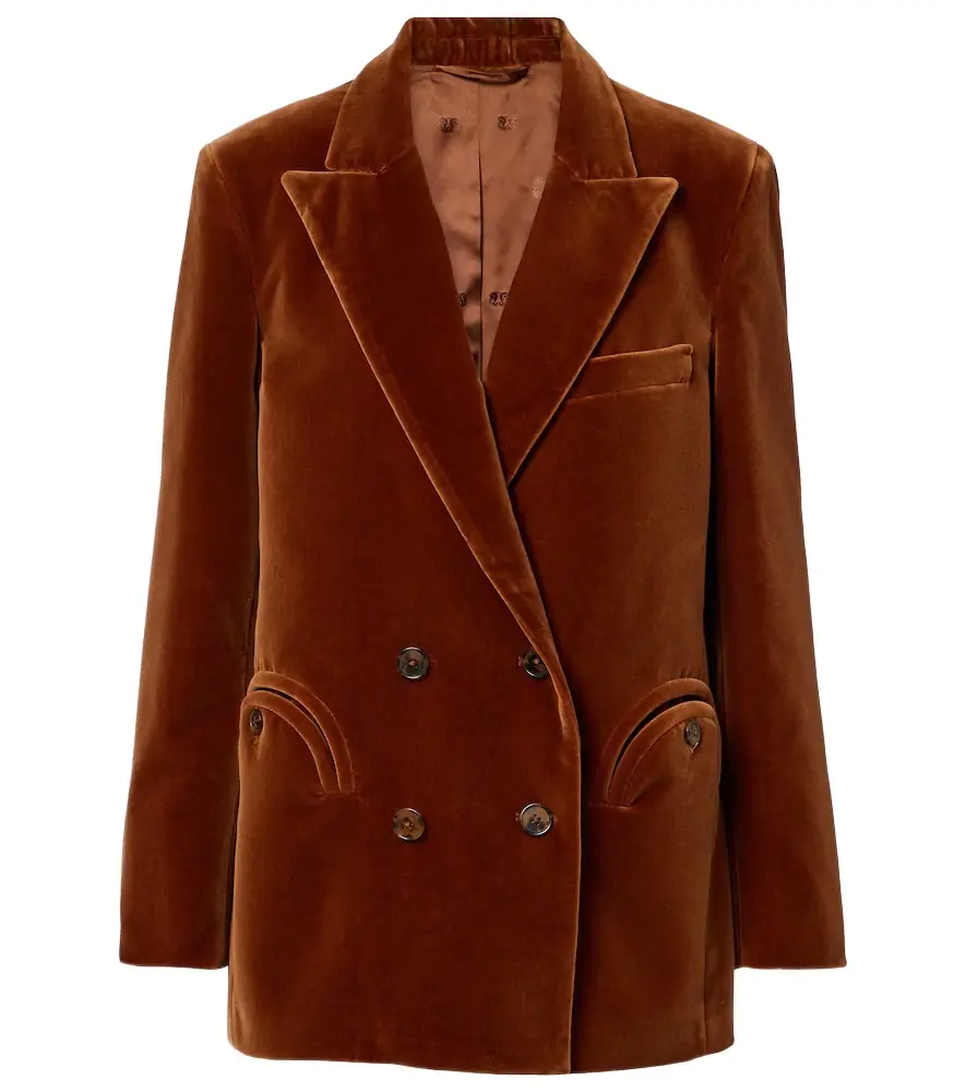 Blaze Milano Blazé Milano Everynight cotton velvet blazer