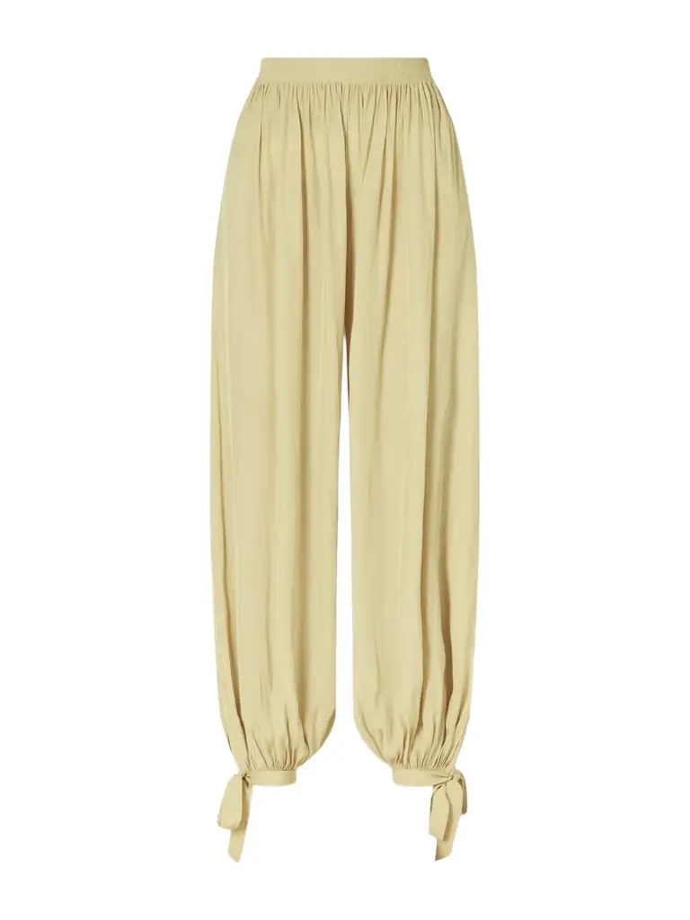 Chloé Satin Tapered Pants