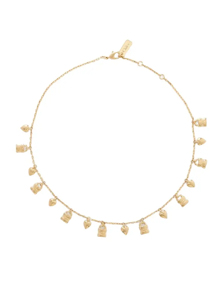 Chloé Charm Gold-tone Necklace