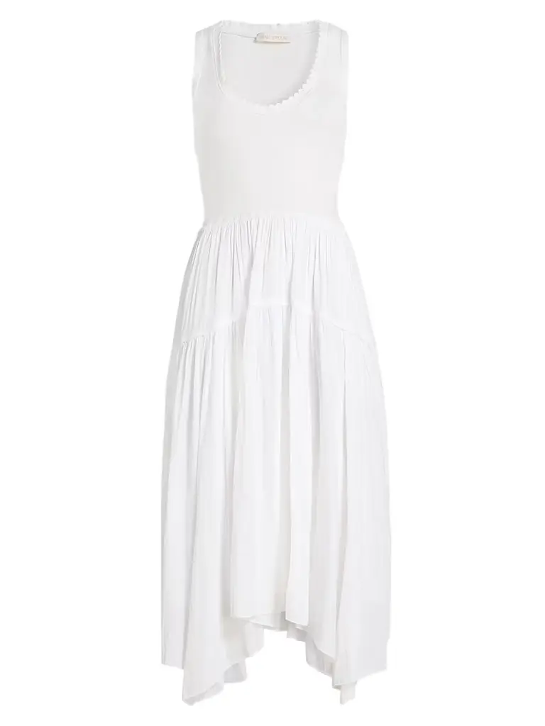 Ramy Brook Women's Hadley Sleeveless Ribbed Midi Dress -
