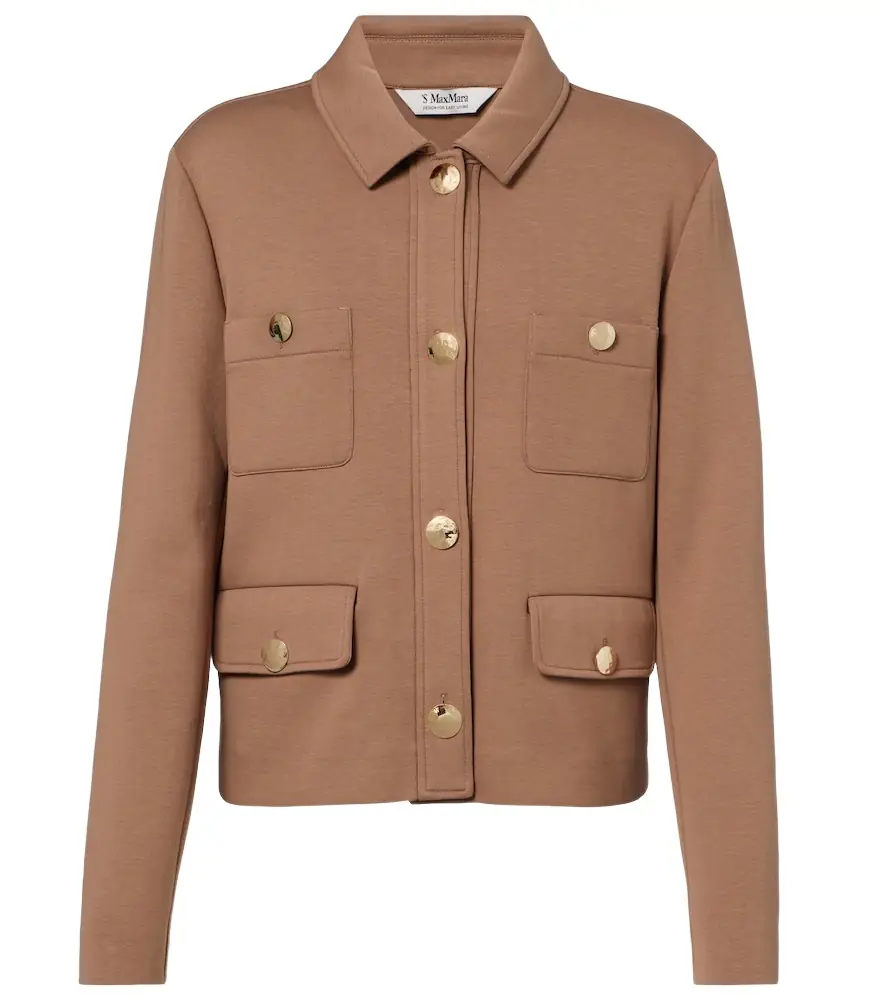 'S Max Mara Cotton-blend jacket