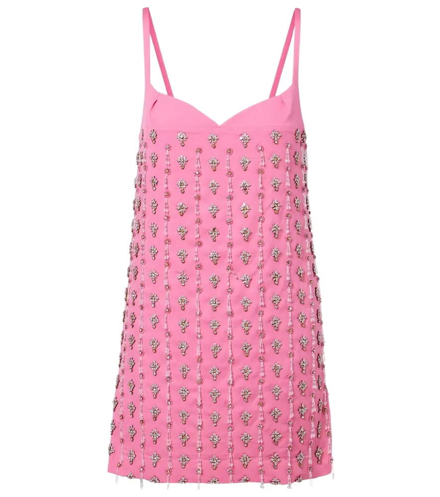 La Fuori Là Fuori Night Siren embellished minidress