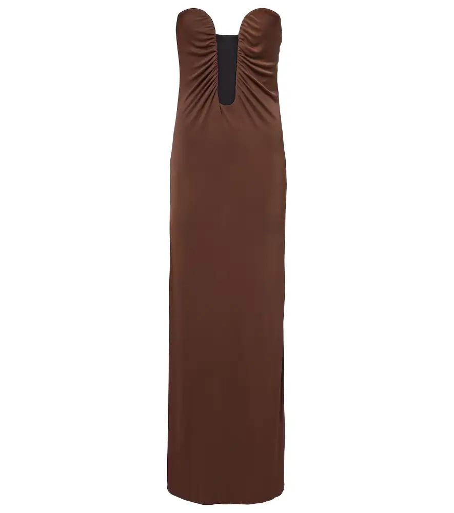 Adriana Degreas Strapless maxi dress