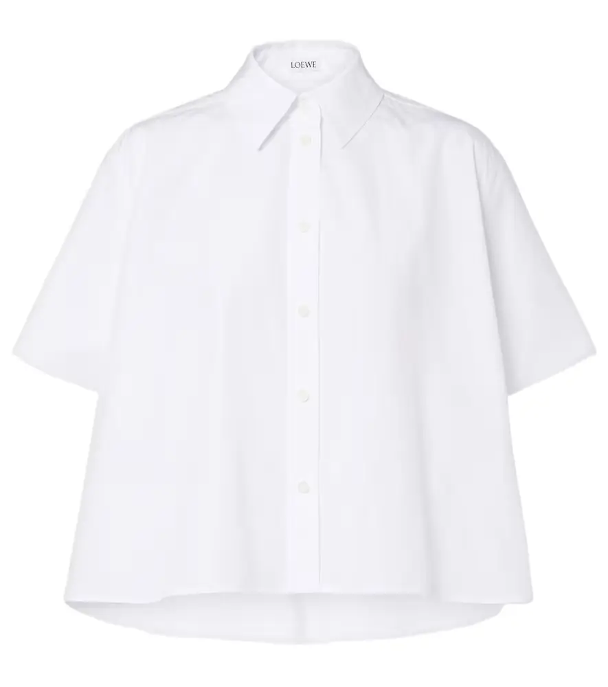Loewe Double L cotton poplin shirt