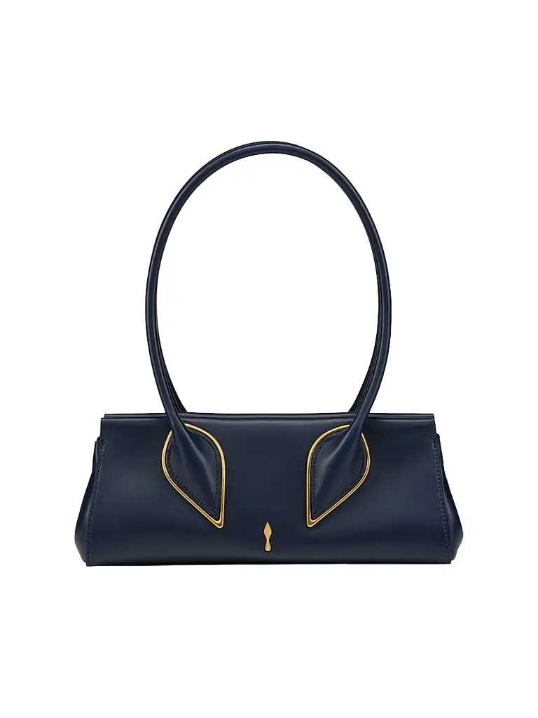 Christian Louboutin Women's Venus Leather Shoulder Bag - Marine