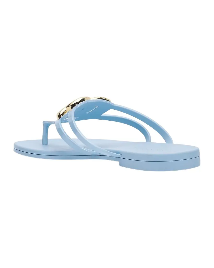 Dolce & Gabbana DG Jelly Flat Thong Sandals - Women's Shoes