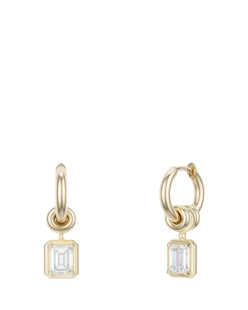 Spinelli Kilcollin Zahra 18K Yellow Gold Earrings with Diamonds