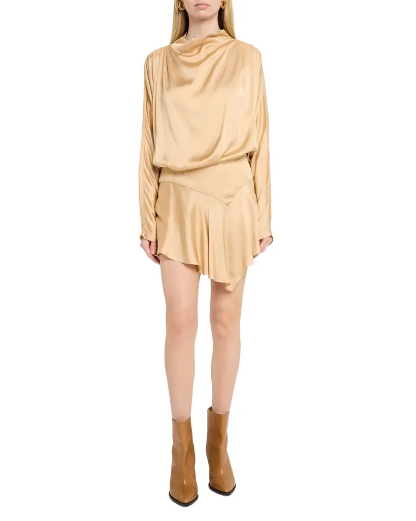 Isabel Marant Neline Asymmetric Mini Dress
