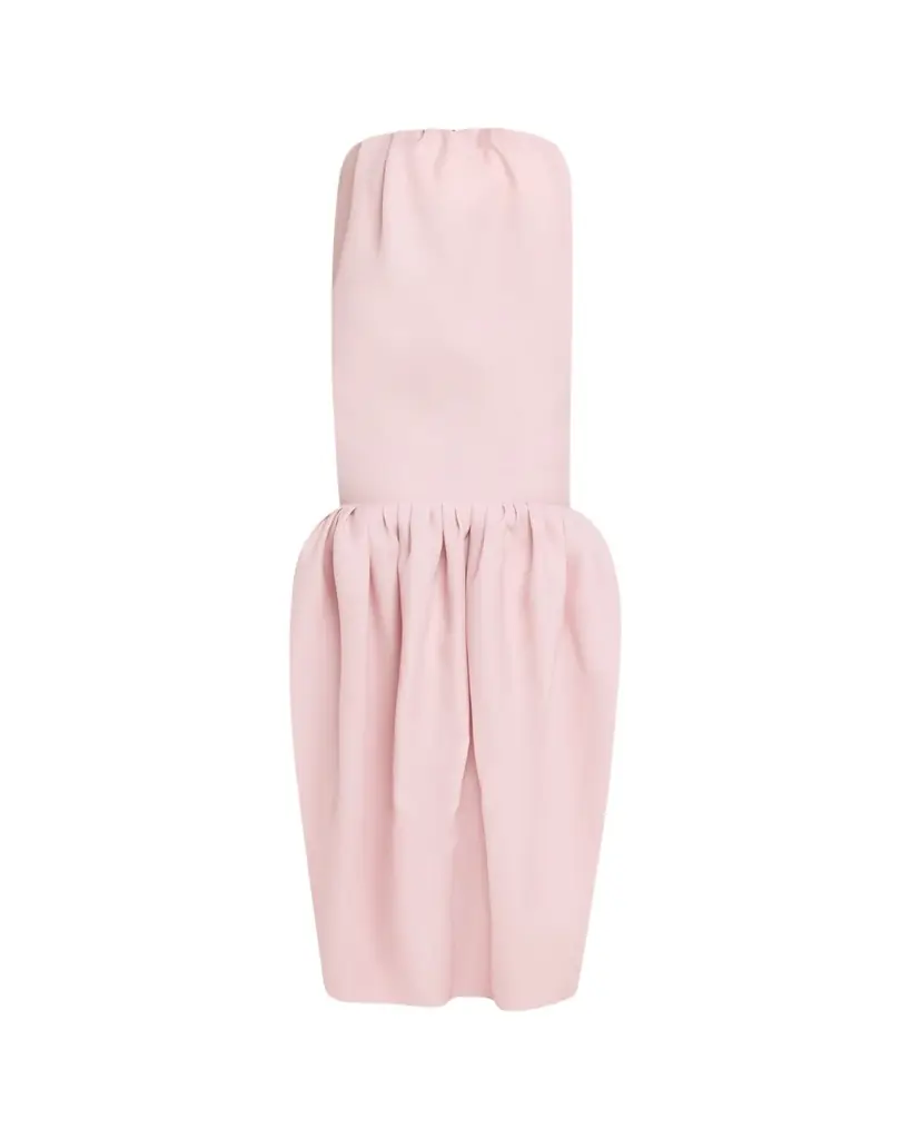 Balenciaga Strapless Double Balloon Gown