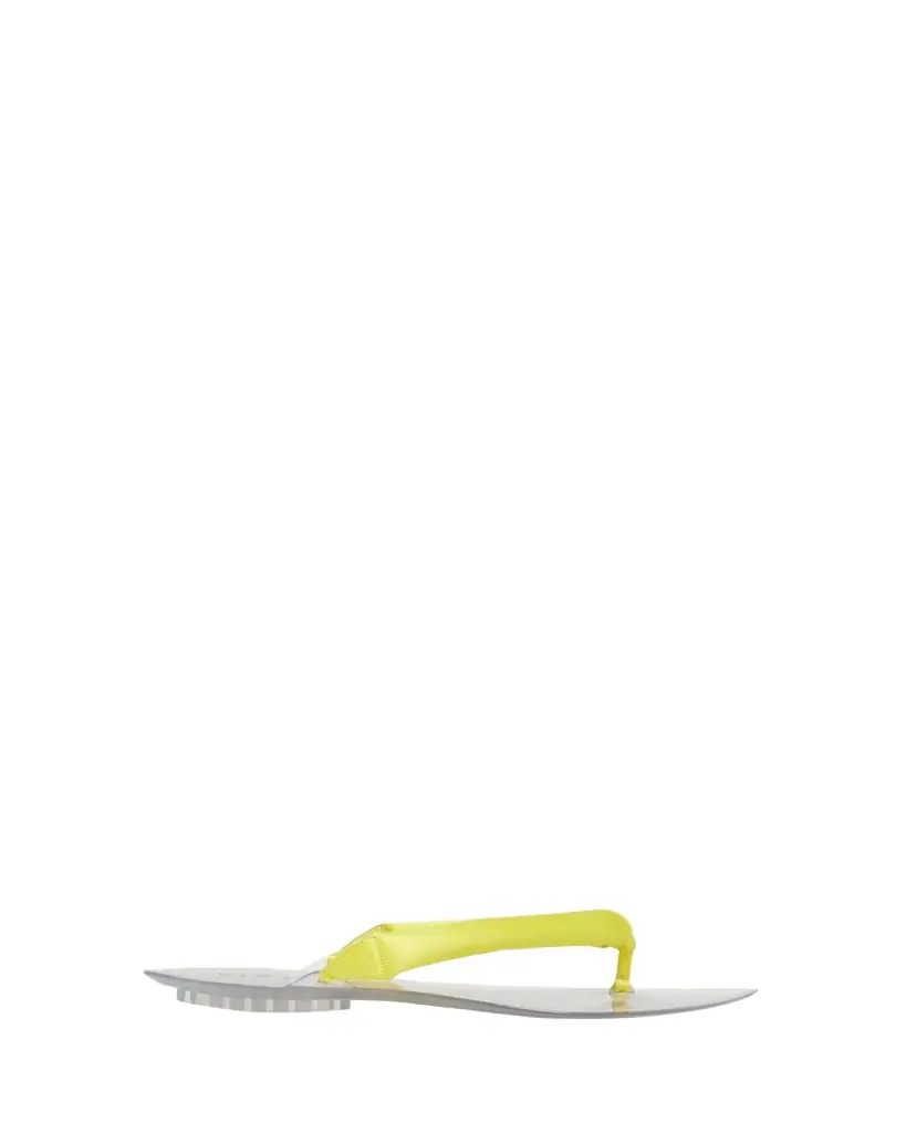 ALAIA Invisible Padded Thong Flat Sandals