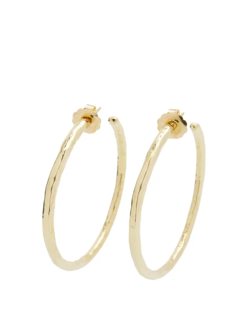 Ippolita Large Hoop Earrings in 18K Gold