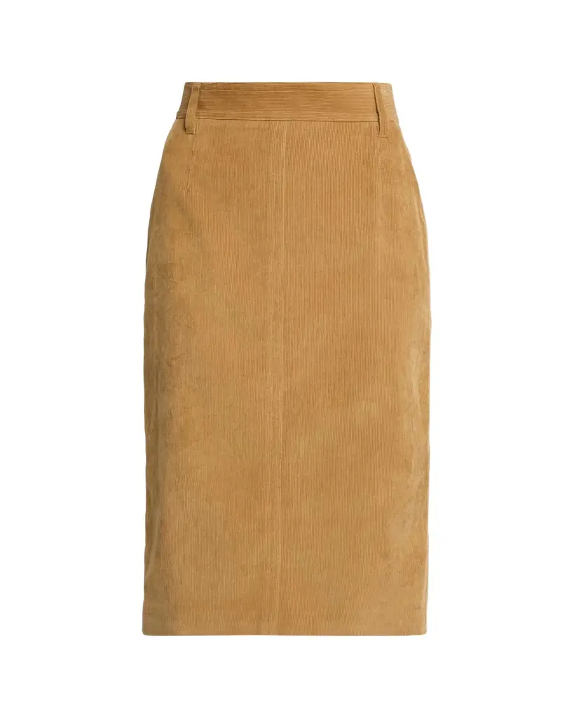 MARIA MCMANUS Corduroy Midi Pencil Skirt