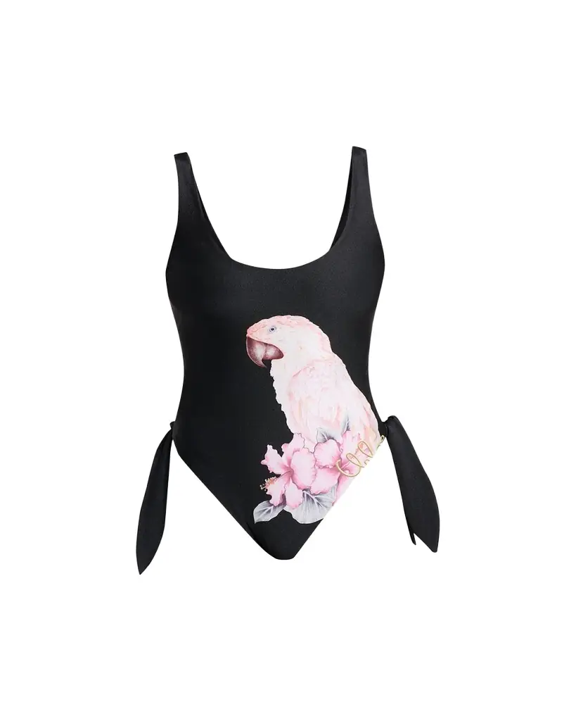 Chloe Parrot Print One-Piece Swimsuit