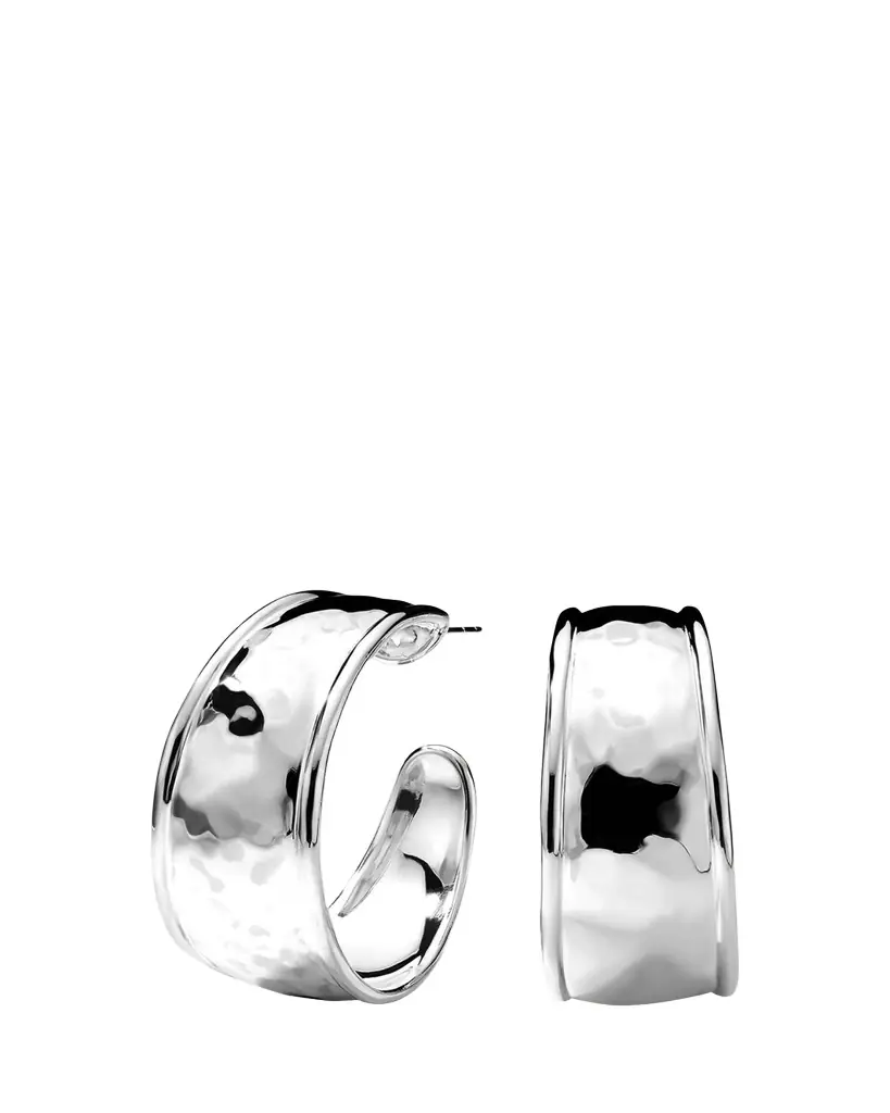 Ippolita Goddess Hoop Earrings in Sterling Silver