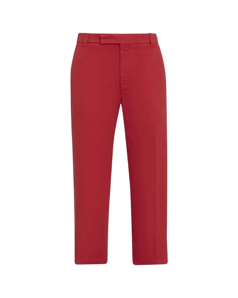 Thom Browne Men's Garment-Dyed Chino Pants