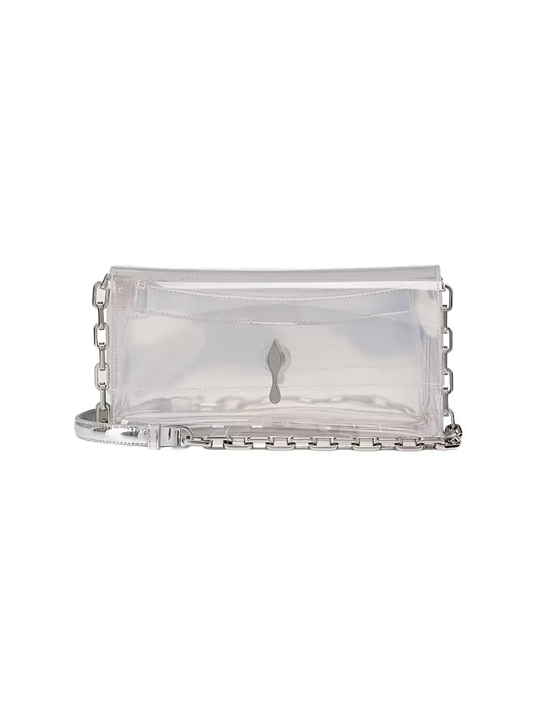 Christian Louboutin Women's Bettina PVC Crossbody Bag - Transparent - Women's Bags