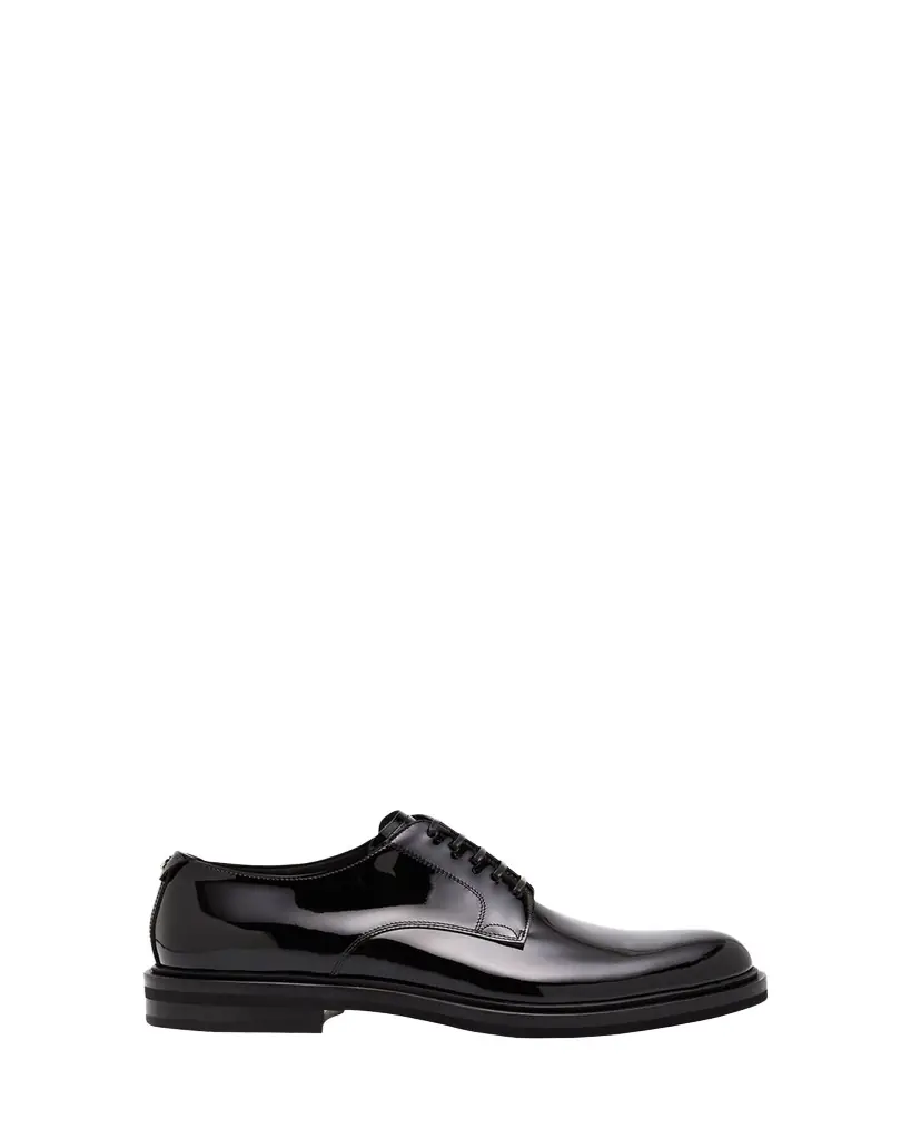 Dolce & Gabbana Men's Patent Leather Derby Shoes