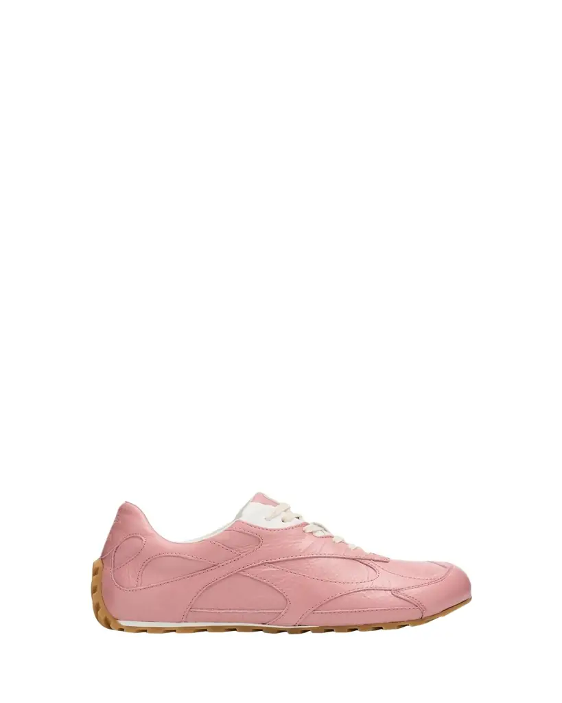 Bottega Veneta Leather Low-Top Sneakers