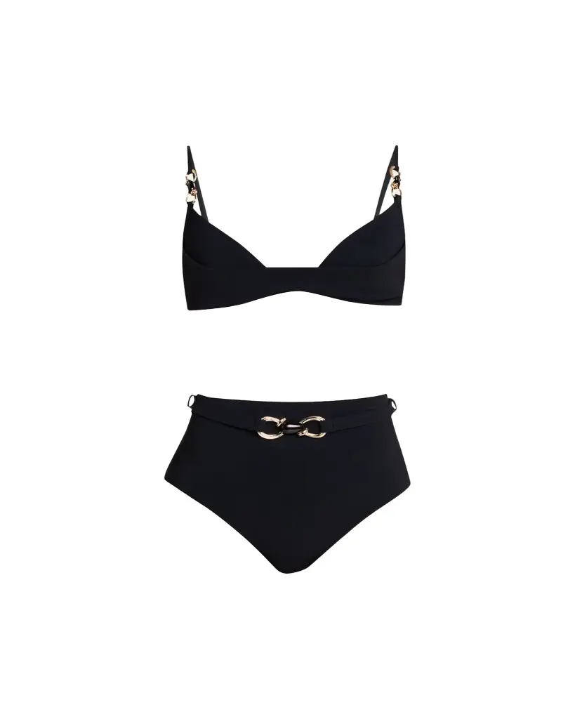 Zimmermann Mahon Trim Detail Two-Piece Swimsuit