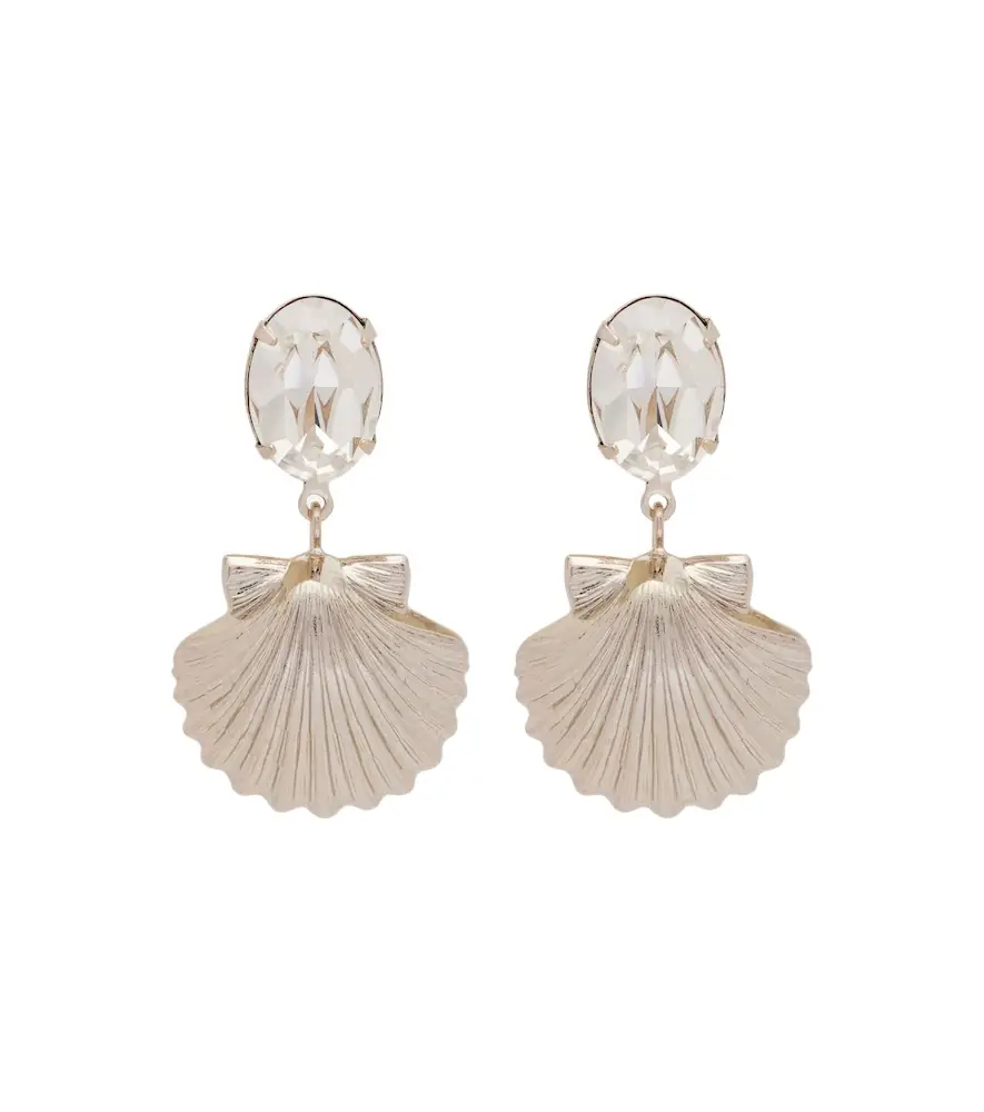 Jennifer Behr Capesante embellished drop earrings