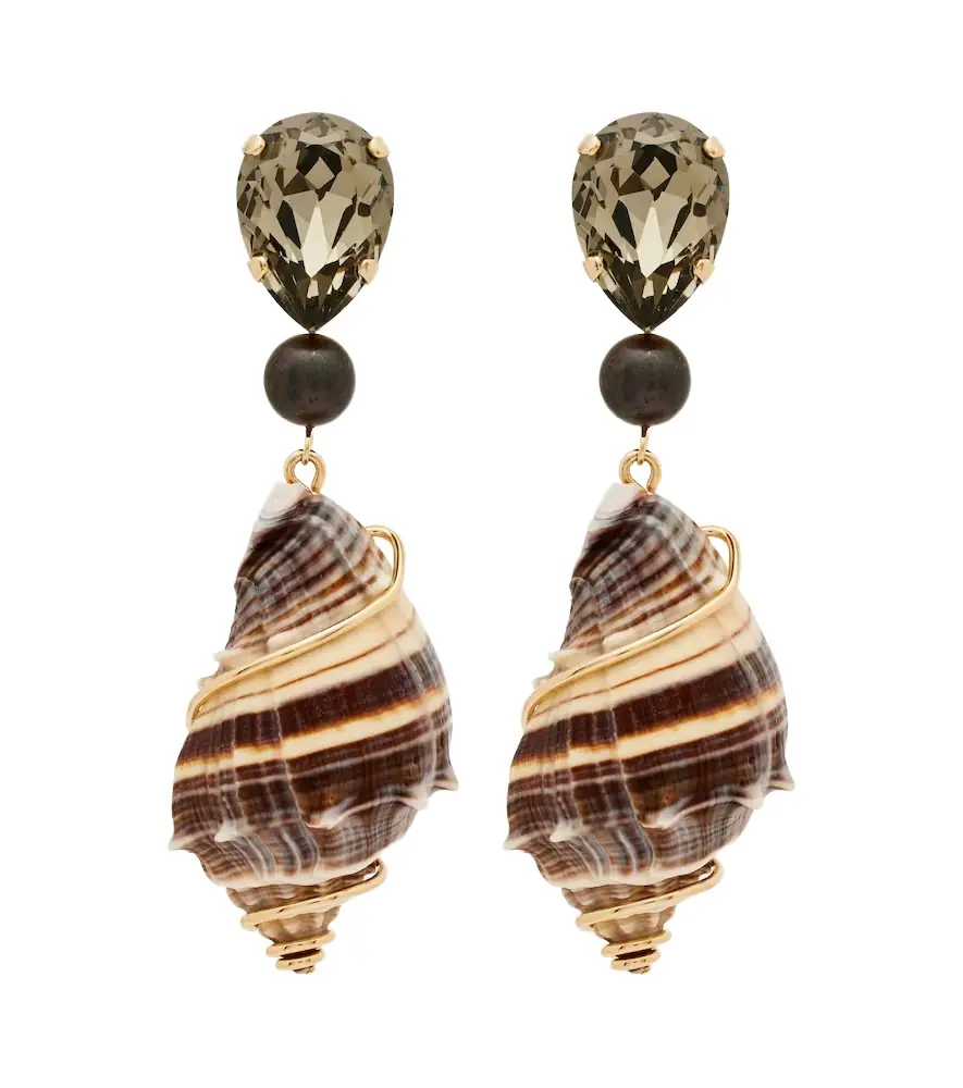 Jennifer Behr Alon crystal-embellished earrings