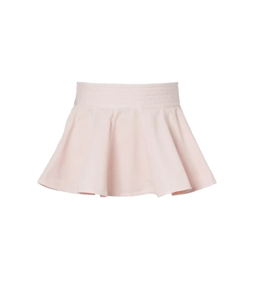 Alaia Alaïa Peplum denim belt