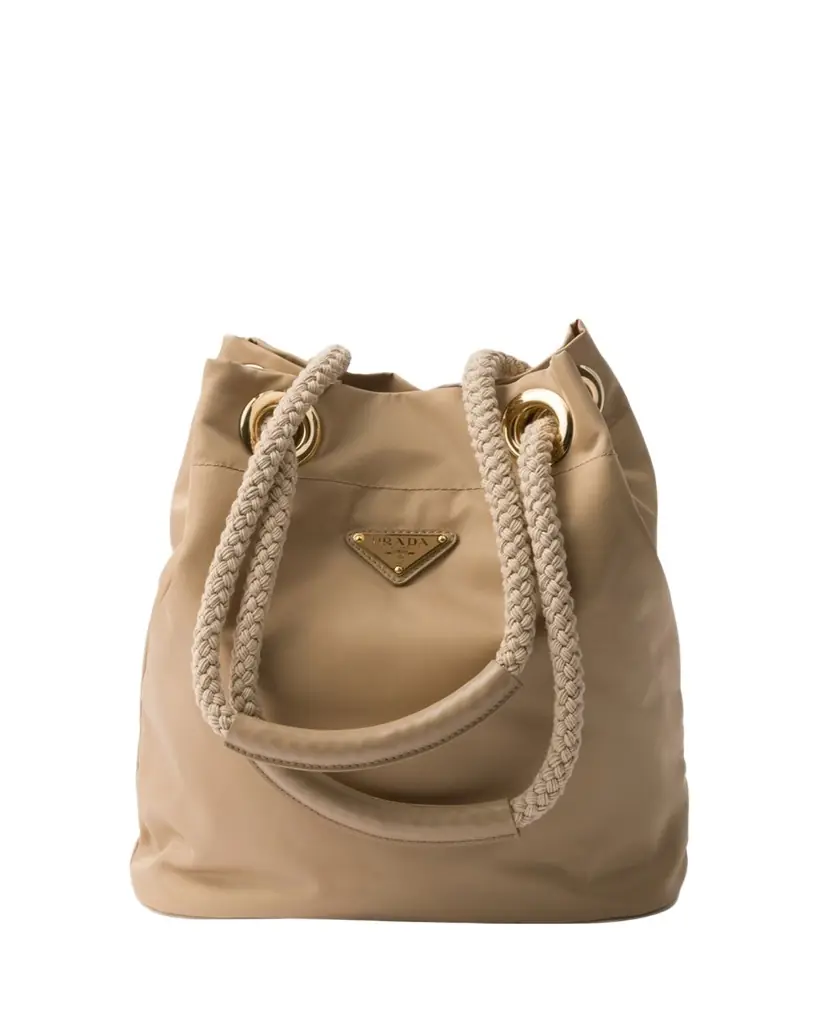 Prada Mariner Re Nylon Small Bucket Bag