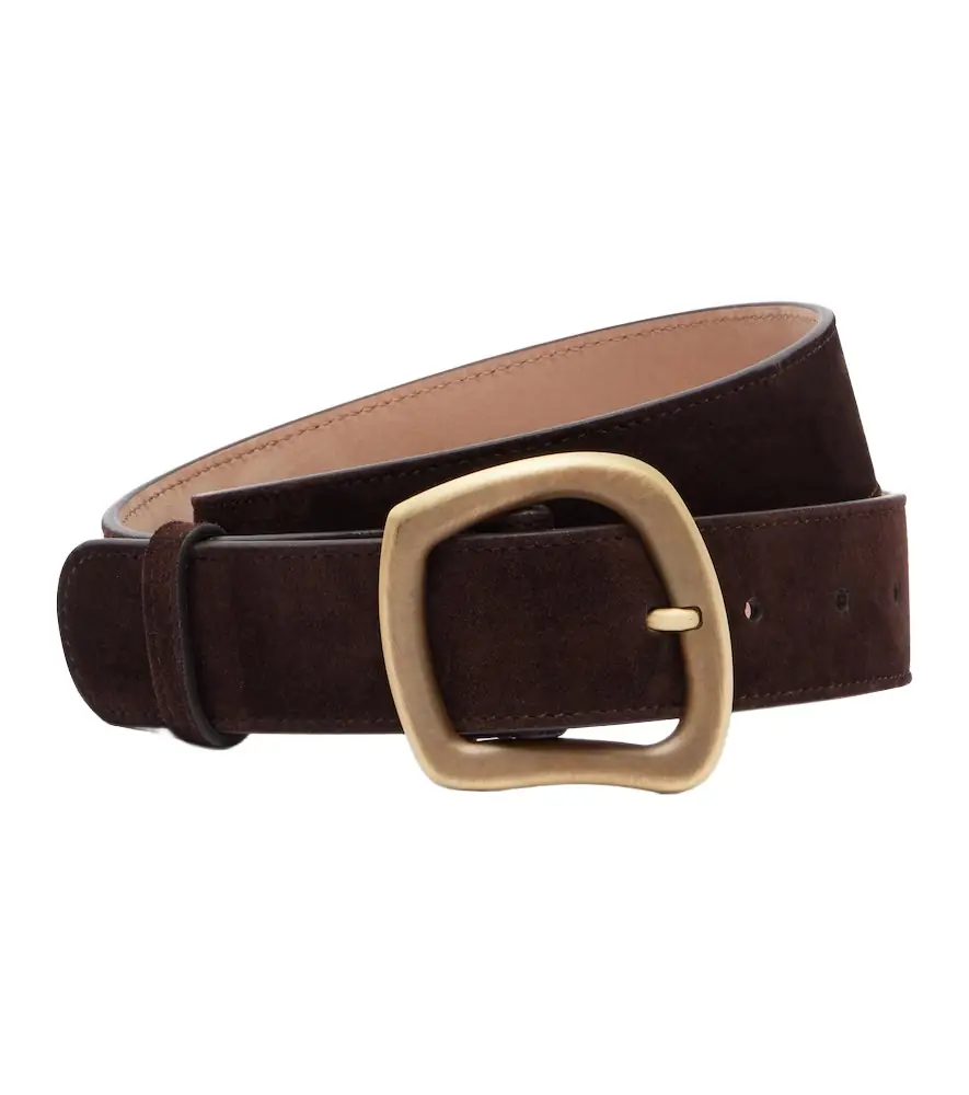 Gabriela Hearst Simone suede belt