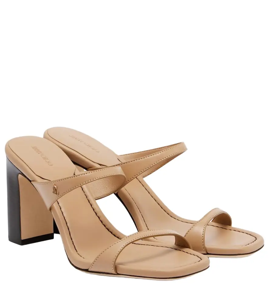 Jimmy Choo Lucian leather mules