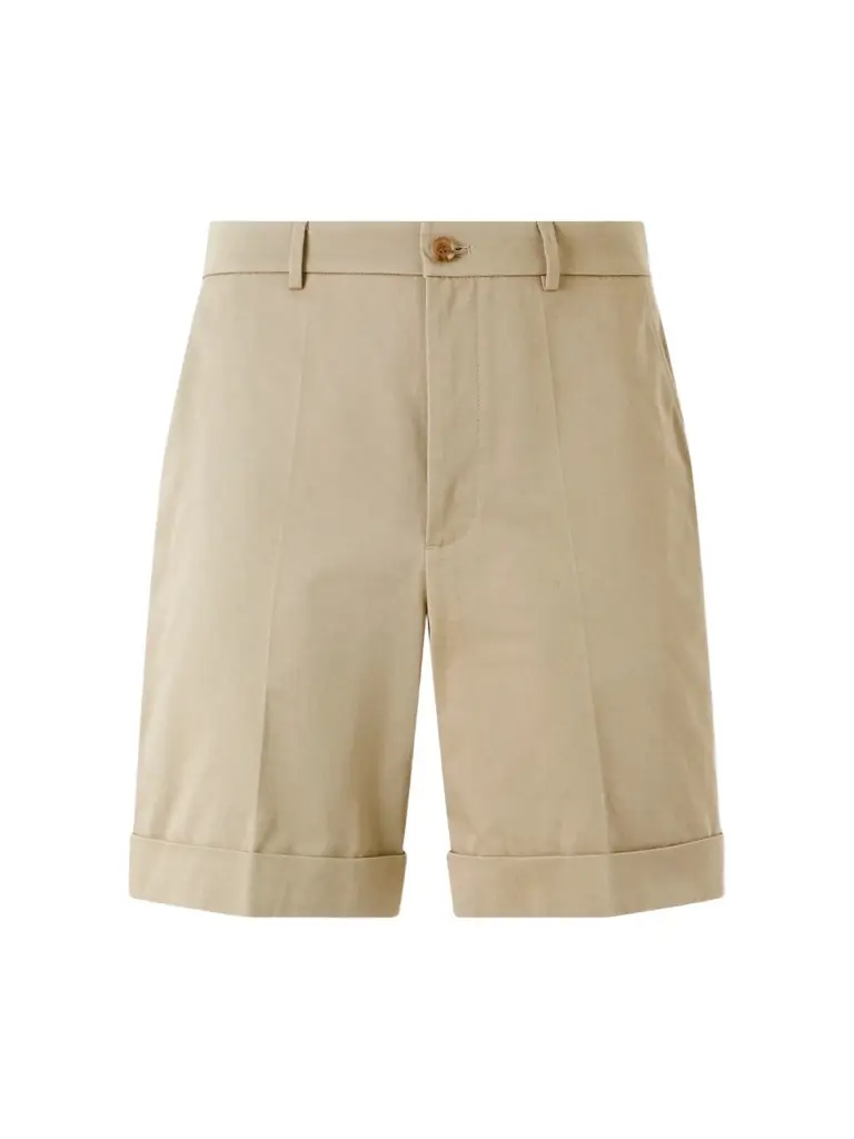 Valentino Garavani Straight-Leg Cotton-Gabardine Shorts - Men