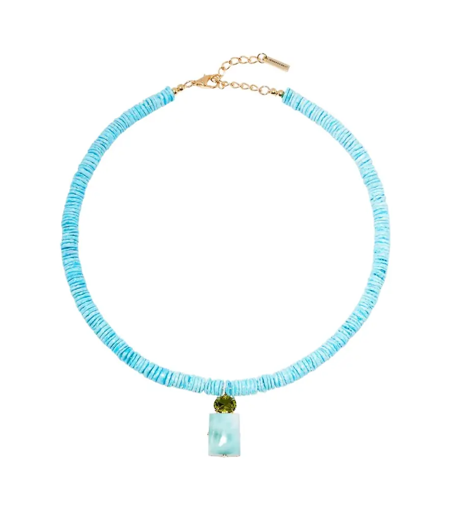 Jennifer Behr Alette beaded pendant necklace