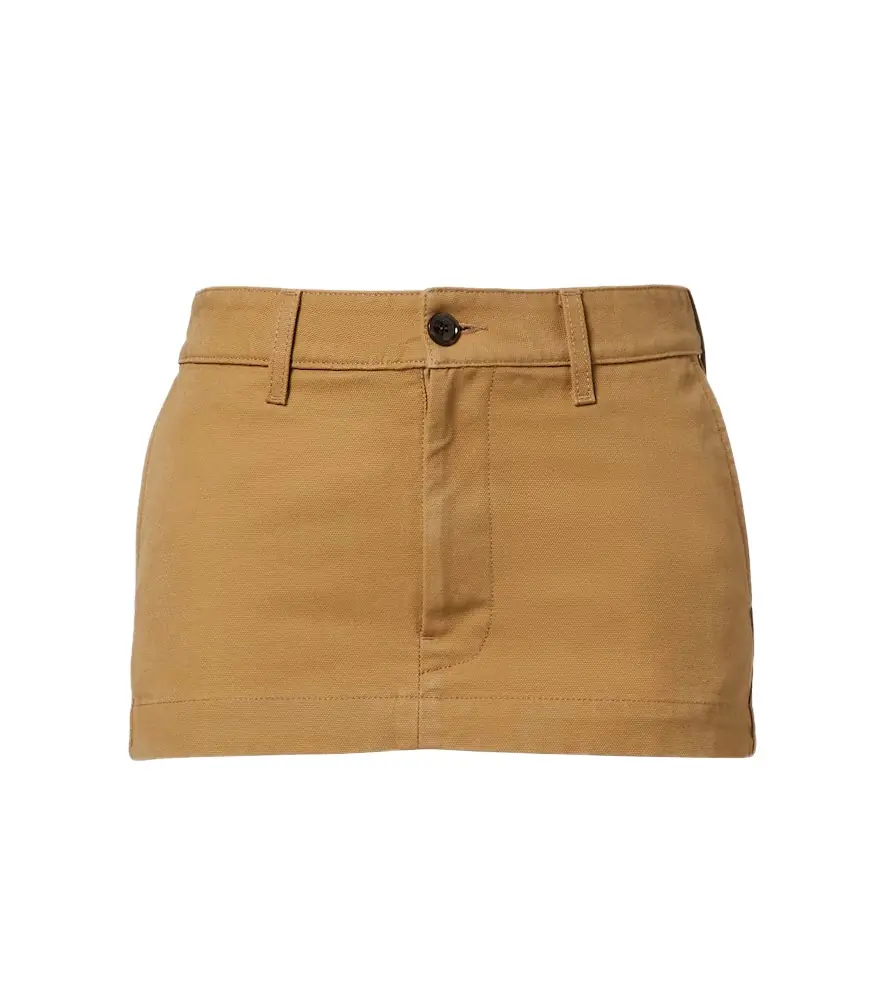 Balenciaga Cotton miniskirt