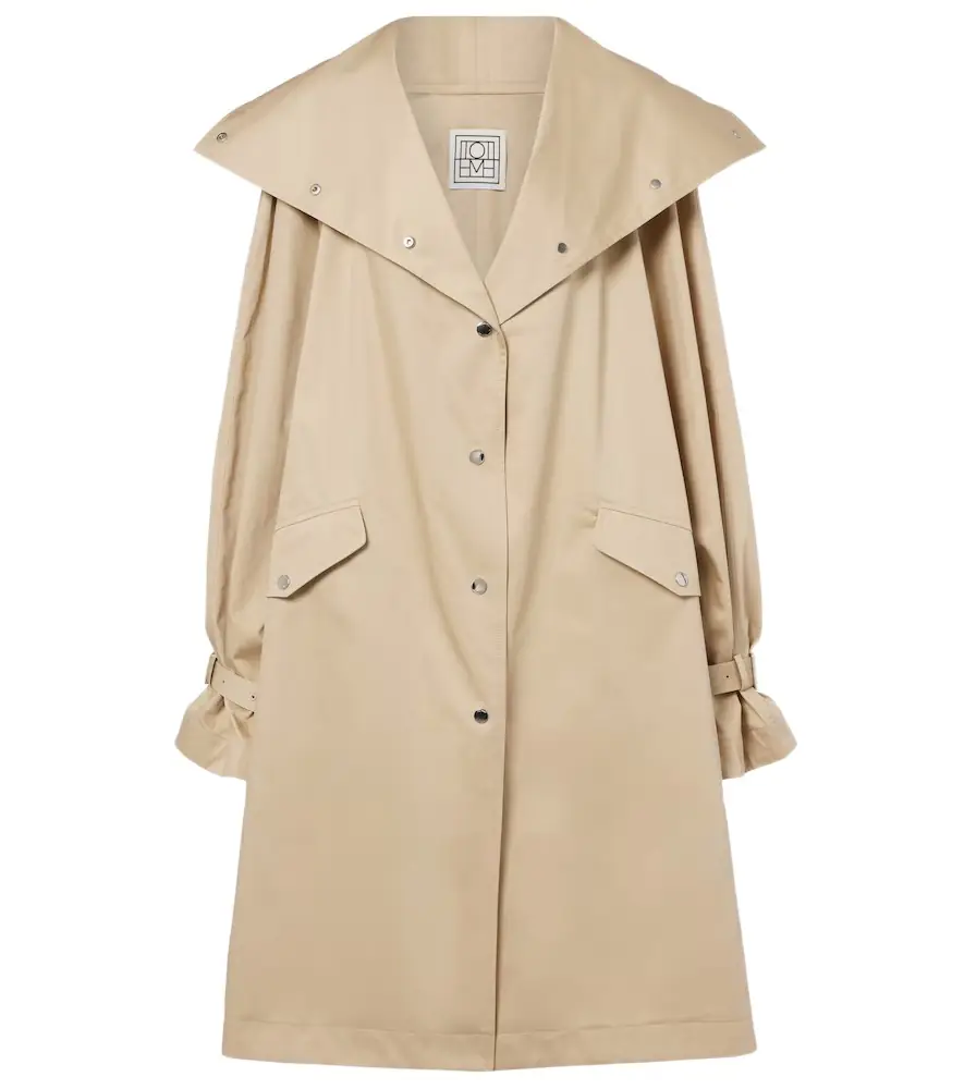Toteme Cotton trench coat