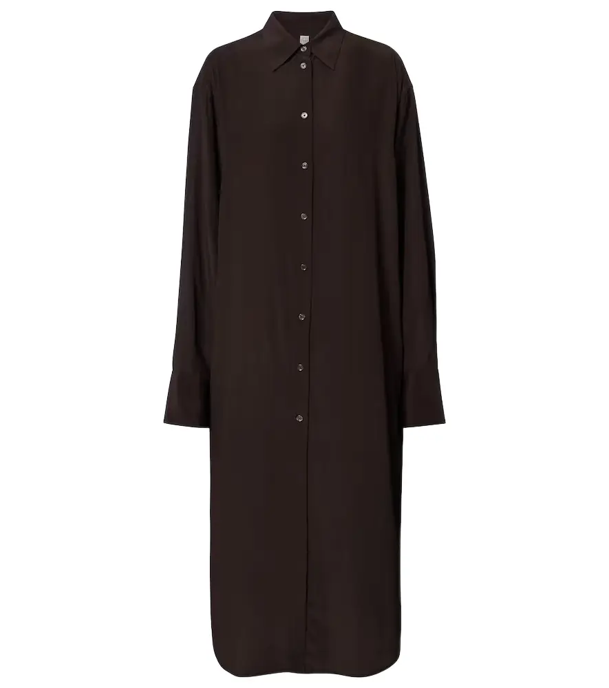 Toteme Silk shirt dress