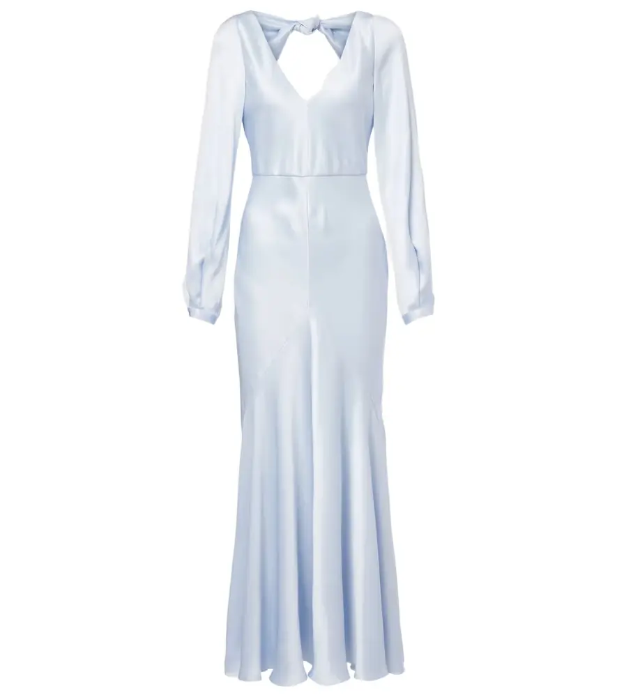 Gabriela Hearst Silk satin maxi dress