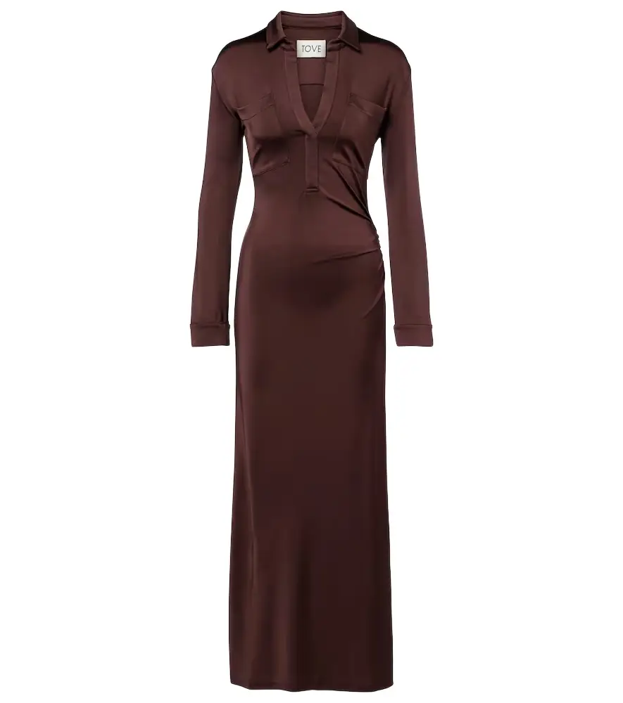 Tove Iana jersey shirt dress