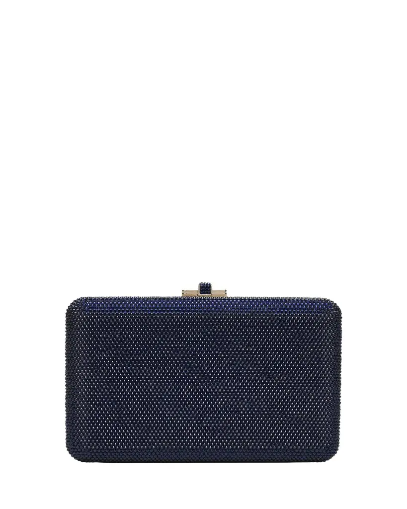 Judith Leiber Couture Slim Slide Crystal Evening Clutch Bag