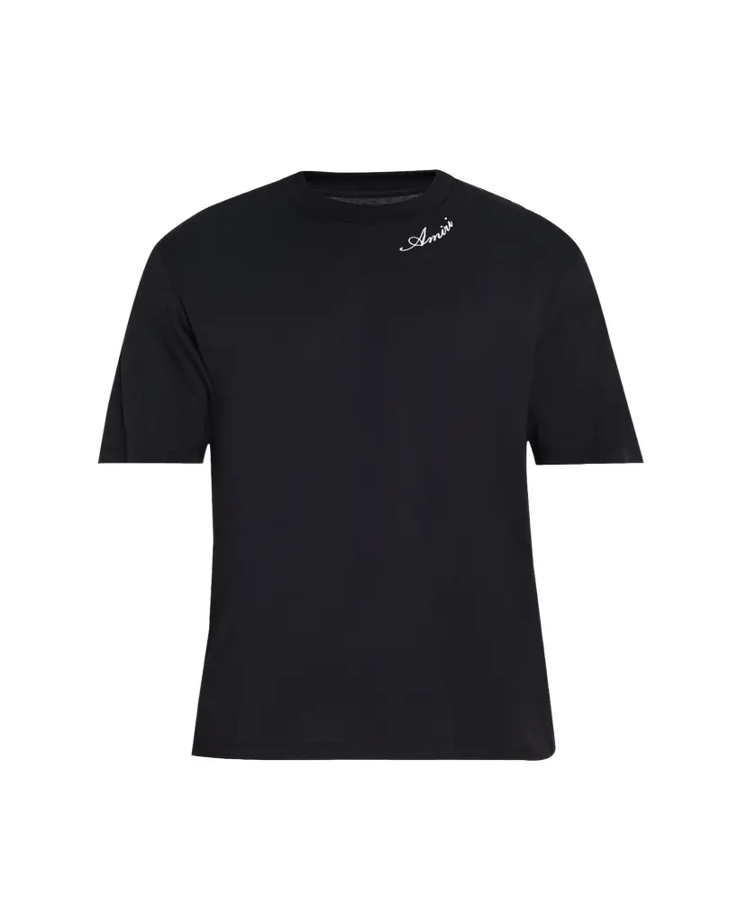 Amiri Men's Cotton and Modal Logo-Crewneck T-Shirt