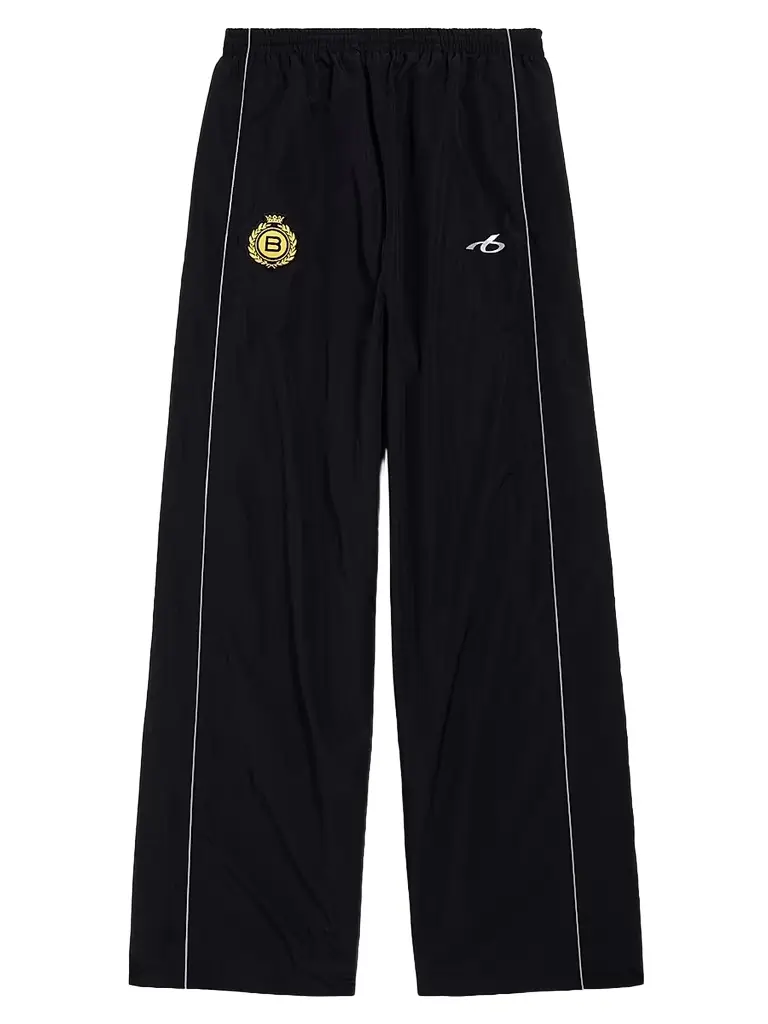 Balenciaga Men's Soccer Tracksuit Pants - Black