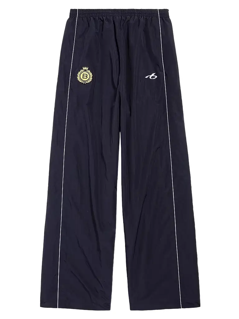 Balenciaga Men's Soccer Tracksuit Pants - Marine Blue