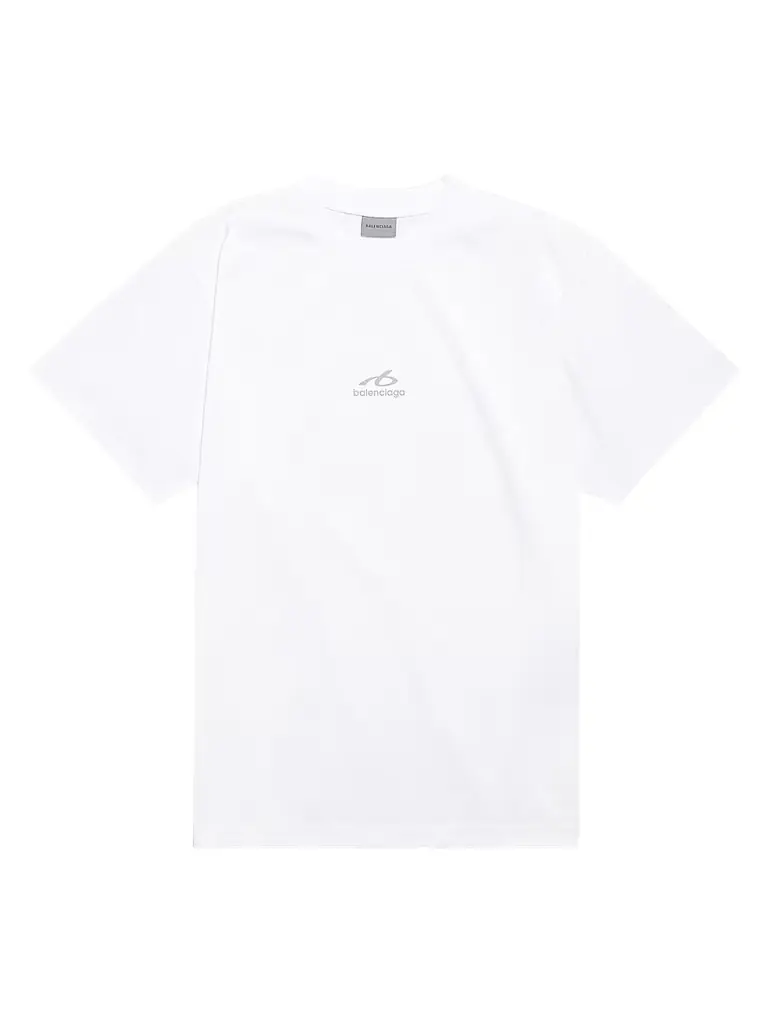 Balenciaga Men's Bodies Medium Fit T-Shirt - White