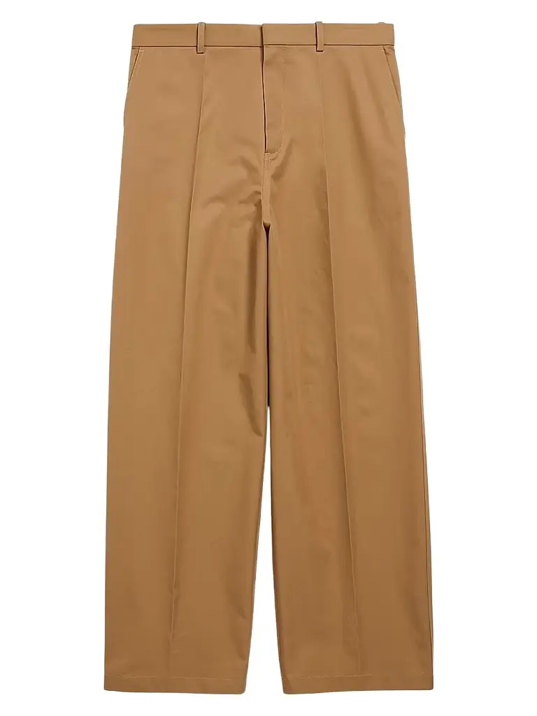 Balenciaga Men's Large Chino Pants - Camel