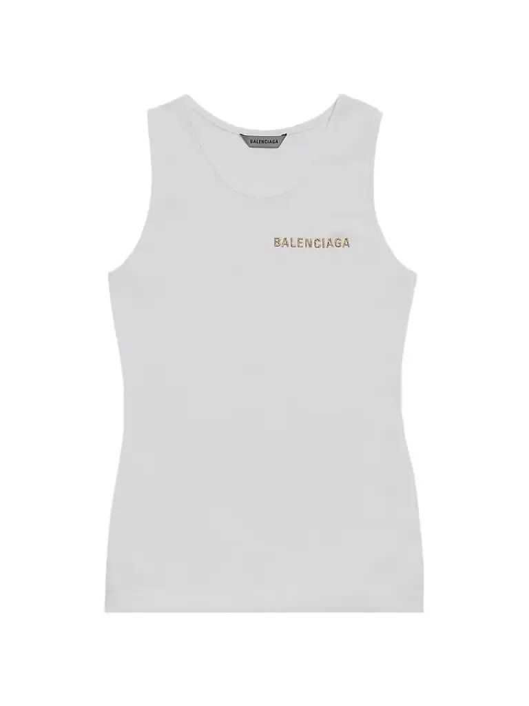 Balenciaga Women's Tank Top - White