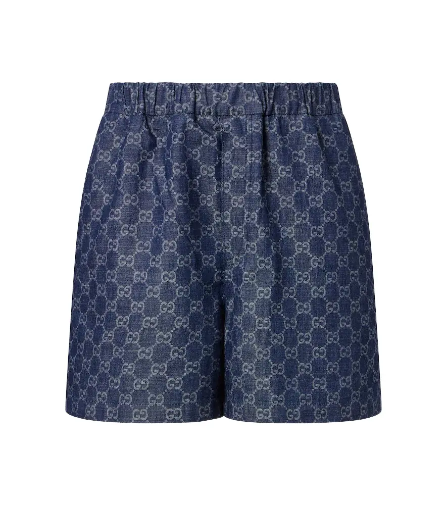Gucci GG denim shorts